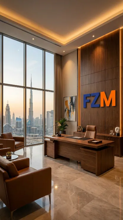 The FZM Solutions team that attests documents for use in the UAE