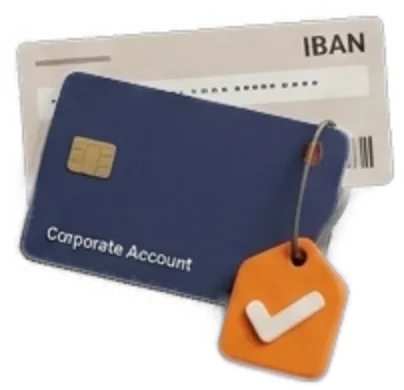 Carte de compte bancaire professionnel