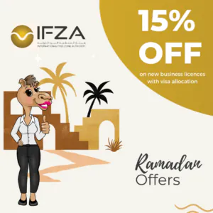 IFZA is currently offering a discount of 15% on License Fees